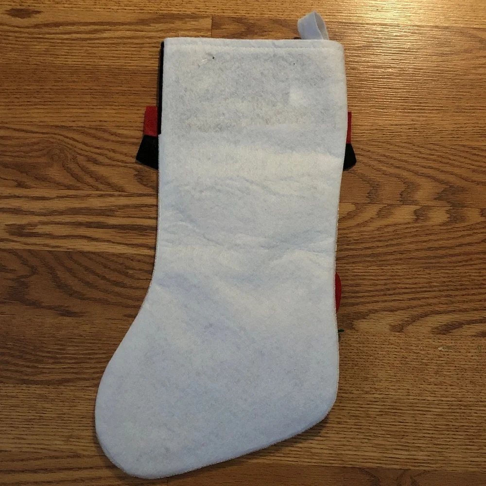 Festive Snowman Christmas Stocking